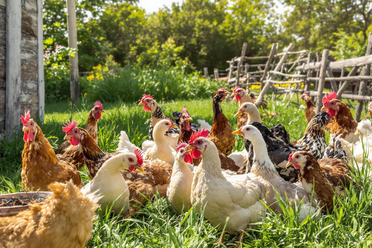 💊 التلقيح والتداوي في دجاج الضيعة: دليل مبسّط لكل مربّي